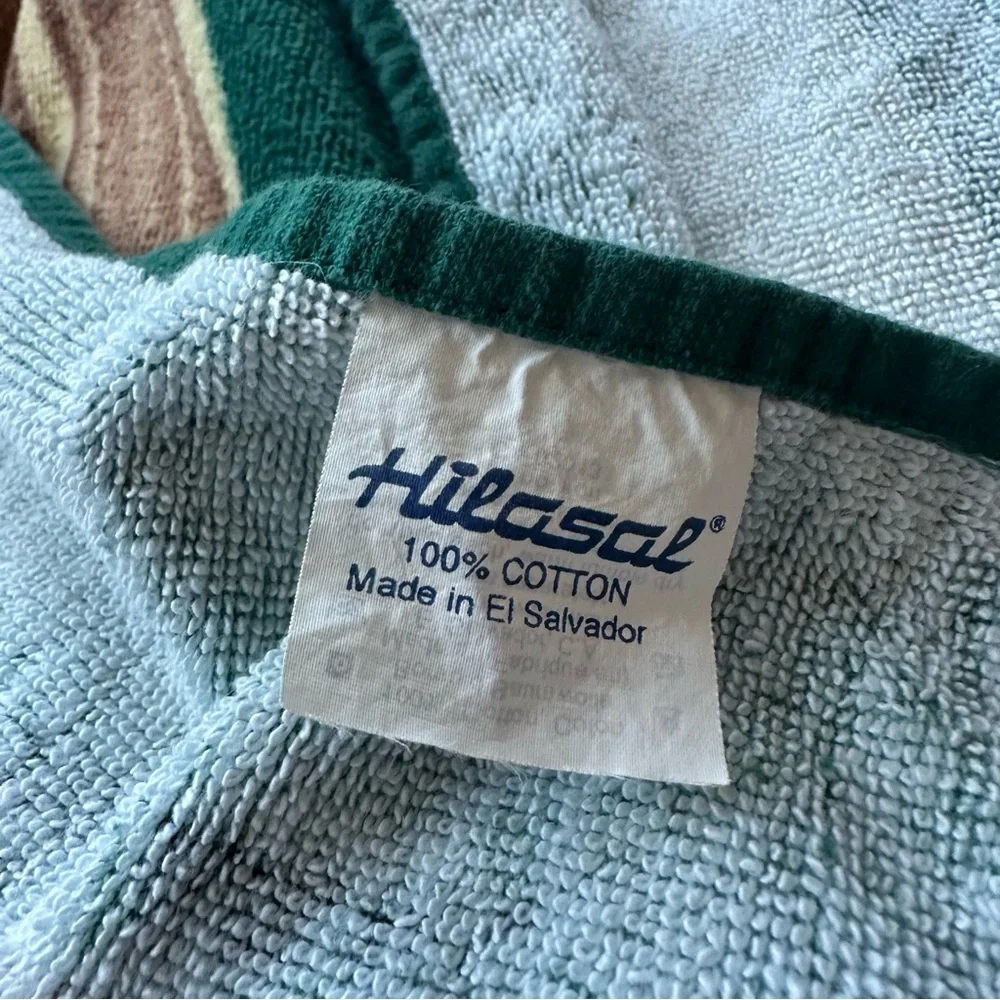 Vintage 90s Hilasal 19th Hole golf towels set of 2
